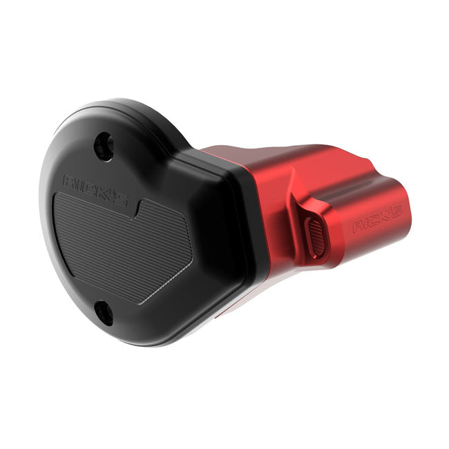 Rick''s Motorcycles, Timer cover kit. Black-Red