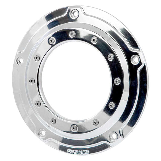Rick''s Motorcycles, Clutch/derby cover, Porthole. Polished