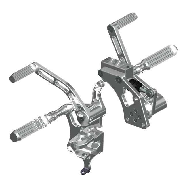 *14 DAYS EXTRA TRANSIT TIME* Rick''s Motorcycles, +4" Forw. control kit. AK 4.7. Pol