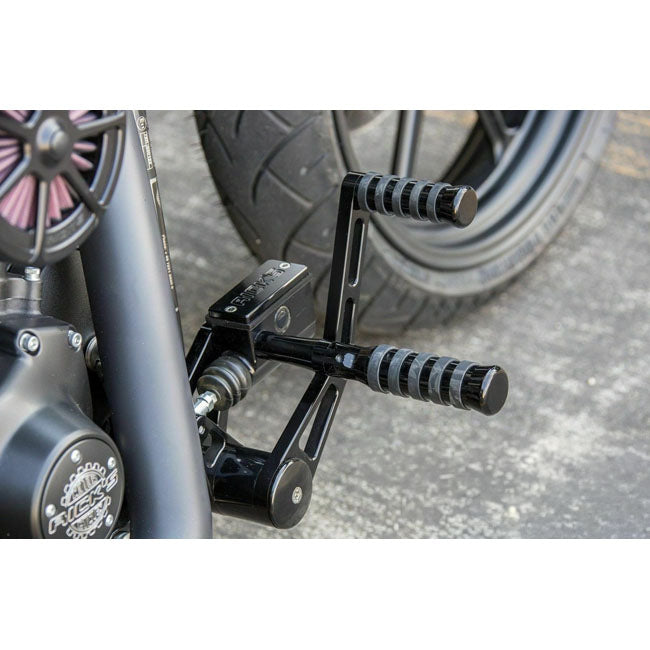 *14 DAYS EXTRA TRANSIT TIME* Rick''s Motorcycles, Forward control kit.  O-Ring. Black