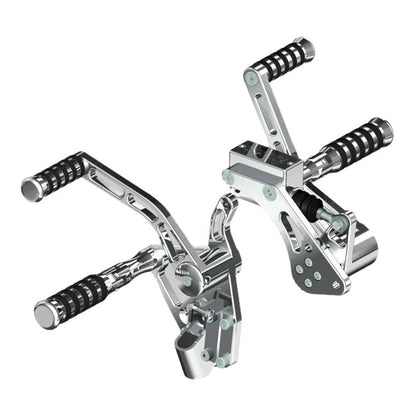 *14 DAYS EXTRA TRANSIT TIME* Rick''s Motorcycles, +4" Forw. control kit. O-Ring. Pol