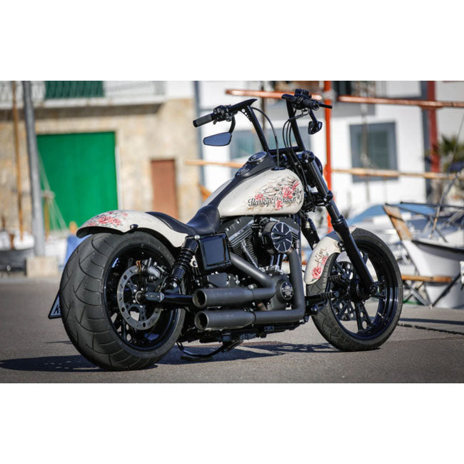 *14 DAYS EXTRA TRANSIT TIME* Rick''s Motorcycles, + 2,5" Forw. control kit. O-Ring. Black