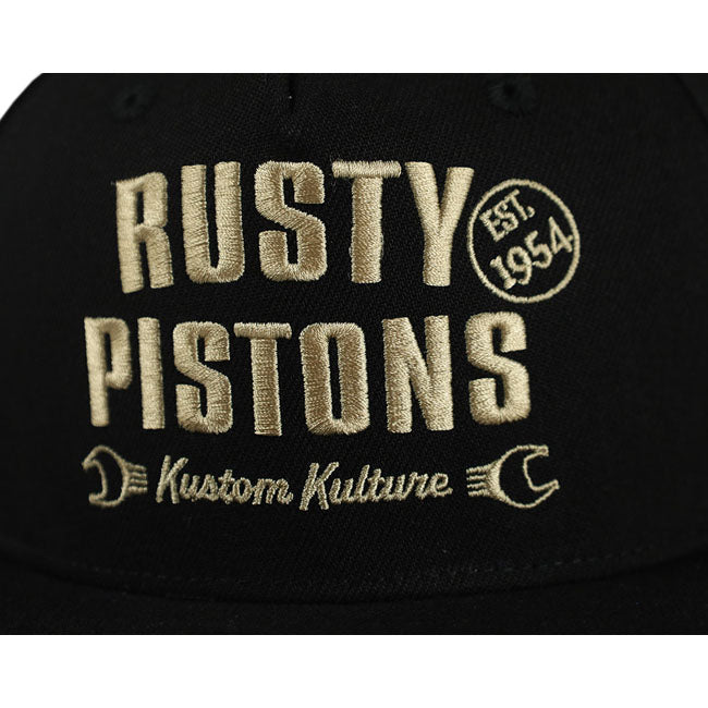 Rusty Pistons Vernon cap black