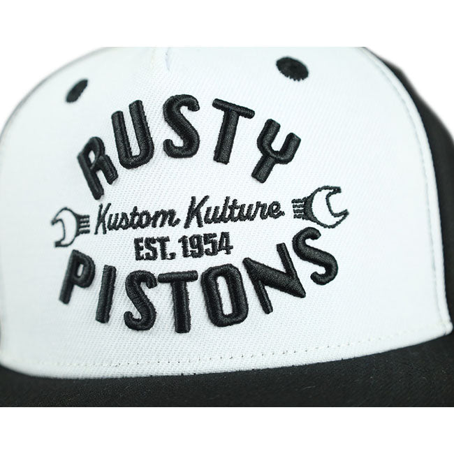 Rusty Pistons Baxter cap black/white