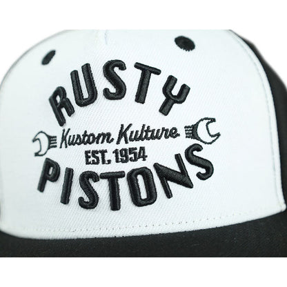 Rusty Pistons Baxter cap black/white