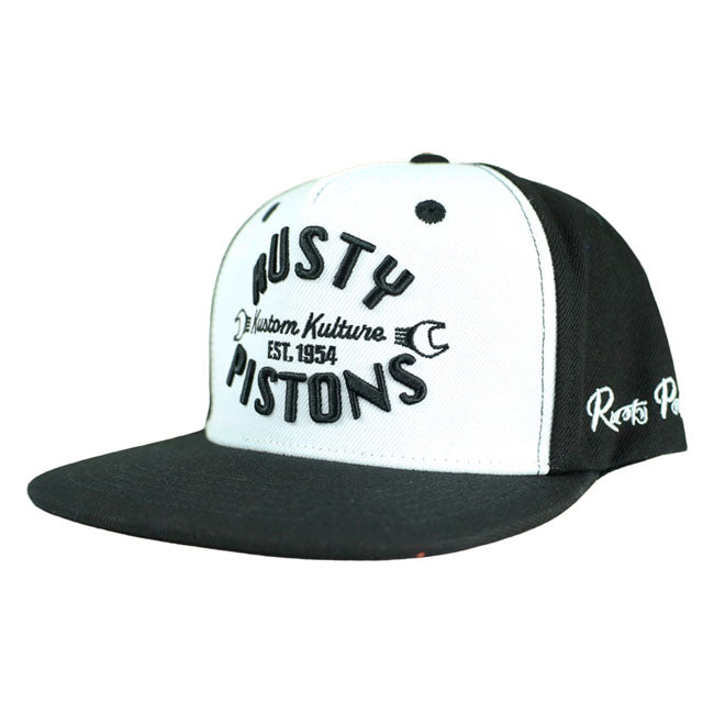 Rusty Pistons Baxter cap black/white