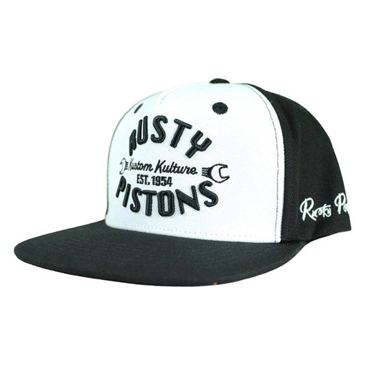 Rusty Pistons Baxter cap black/white