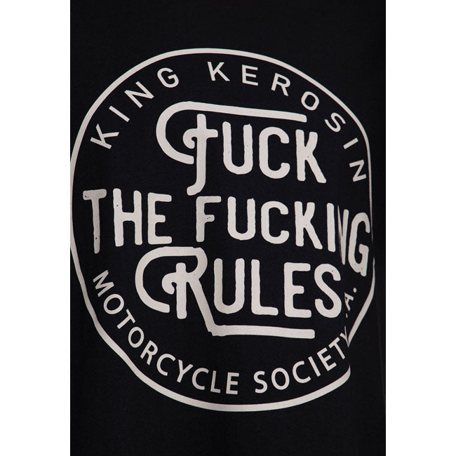 King Kerosin Fuck the rules t-shirt