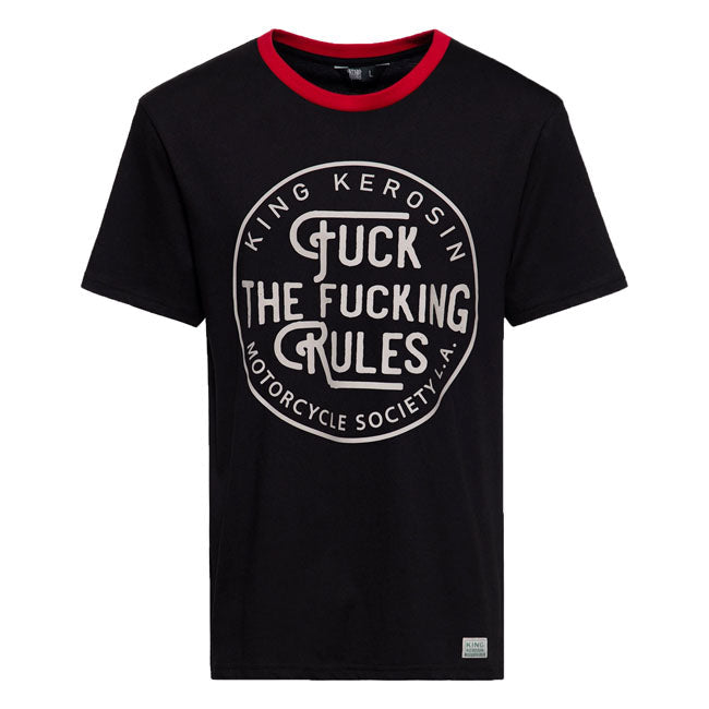 King Kerosin Fuck the rules t-shirt