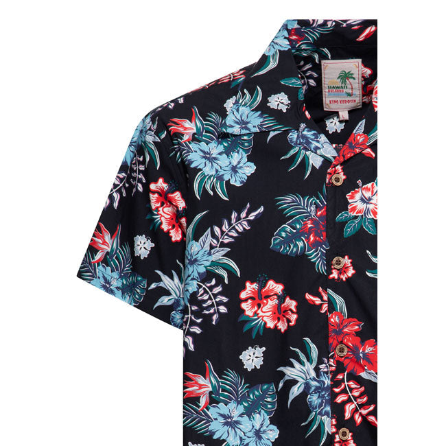King Kerosin Hibiscus Hawaii shirt
