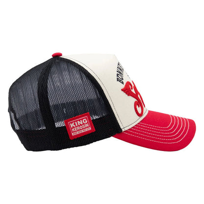 King Kerosin Salt Lake trucker cap red/offwhite