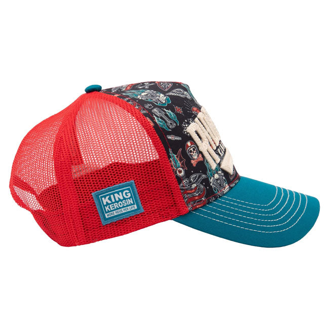 King Kerosin Ride Hard trucker cap