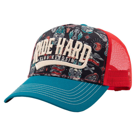 King Kerosin Ride Hard trucker cap