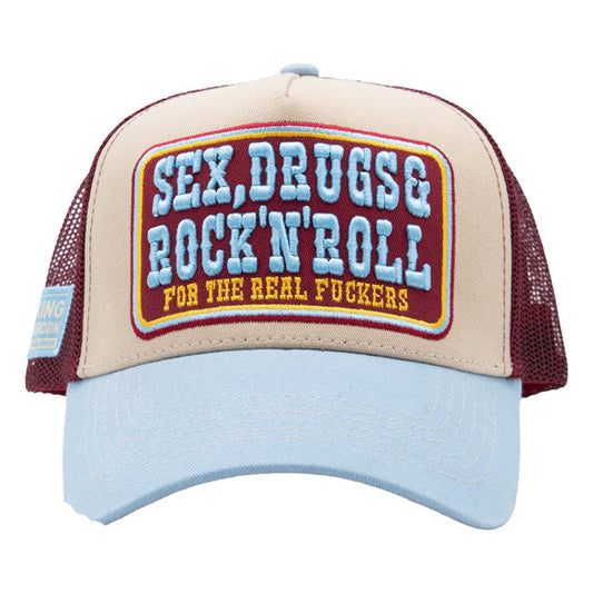King Kerosin Sex, Drugs, Rock''n''roll trucker cap