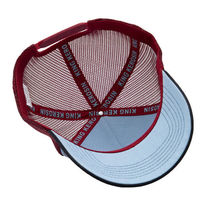 King Kerosin Wish You Were Beer trucker cap skyblue/black