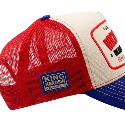 King Kerosin Rock ''n'' Roll trucker cap beige