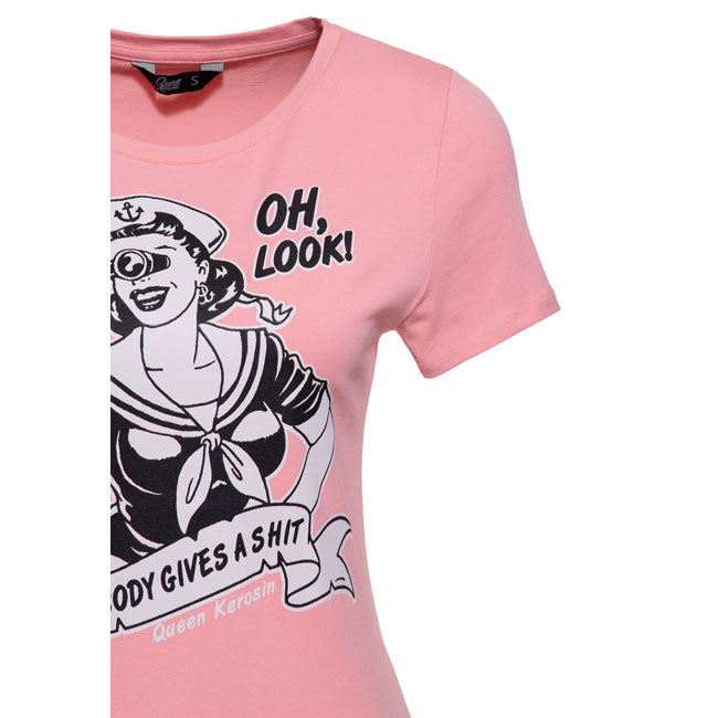Queen Kerosin Nobody Gives A Shit t-shirt