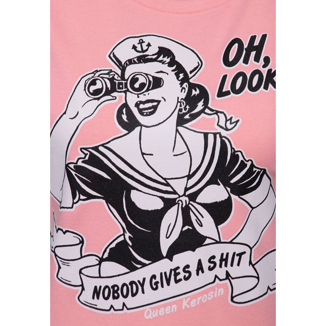 Queen Kerosin Nobody Gives A Shit t-shirt