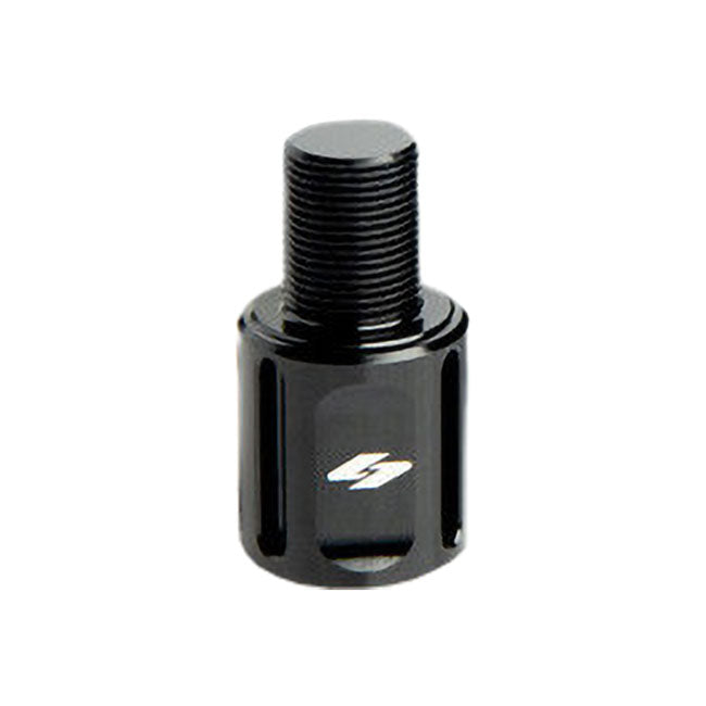 Kraus, Moto 1" rear shock extension set. Black