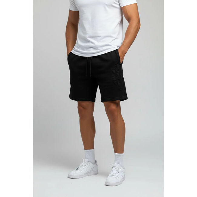WCC Embossed short black