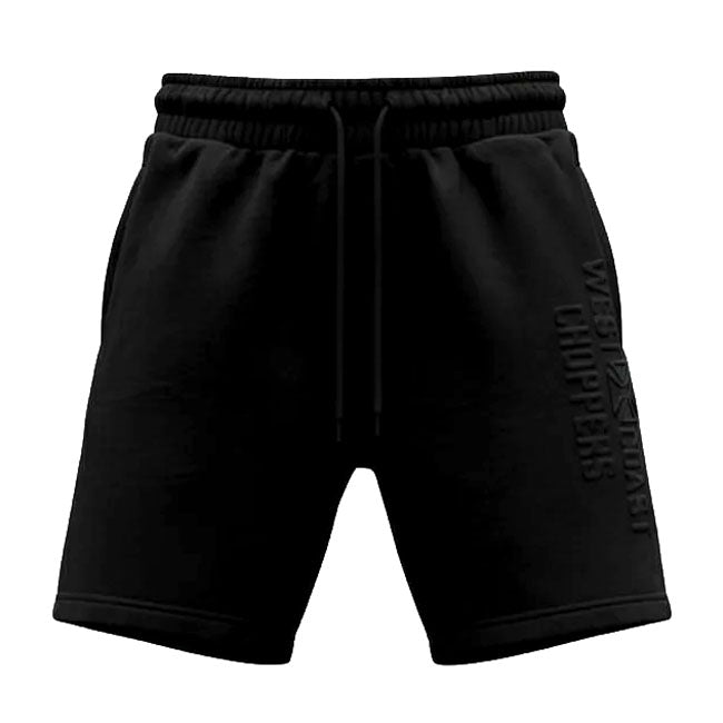WCC Embossed short black