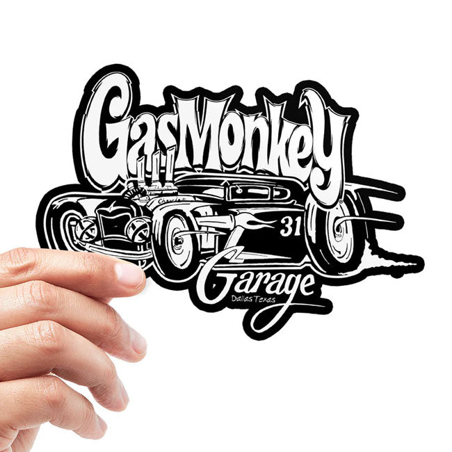 GMG White Car Sticker