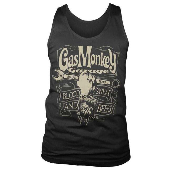 GMG Wrench Label tank top black