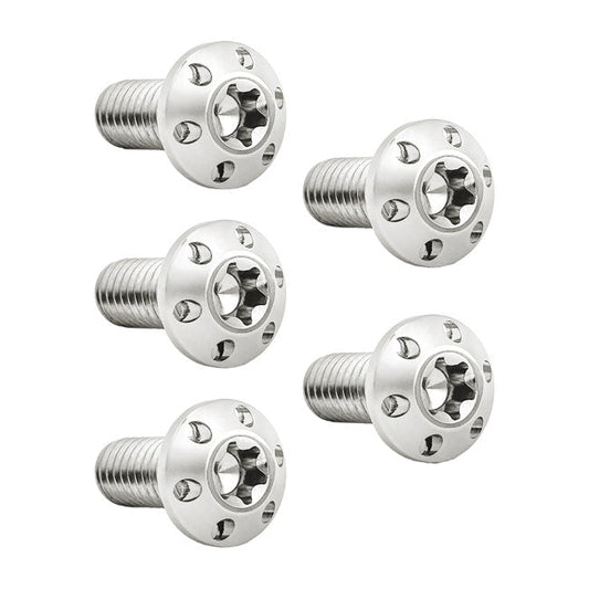 Arlen Ness, Holeshot Rear Rotor Bolt Kit. Polish