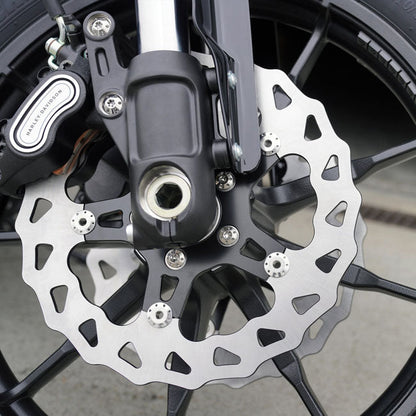 Arlen Ness, Holeshot Rear Rotor Bolt Kit. Polish