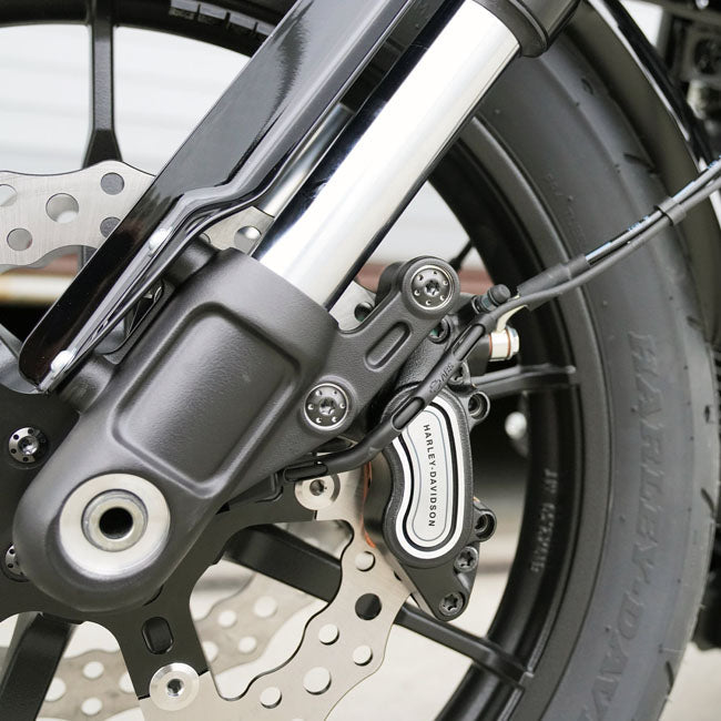 Arlen Ness, Holeshot Caliper Mounting Kit.Black