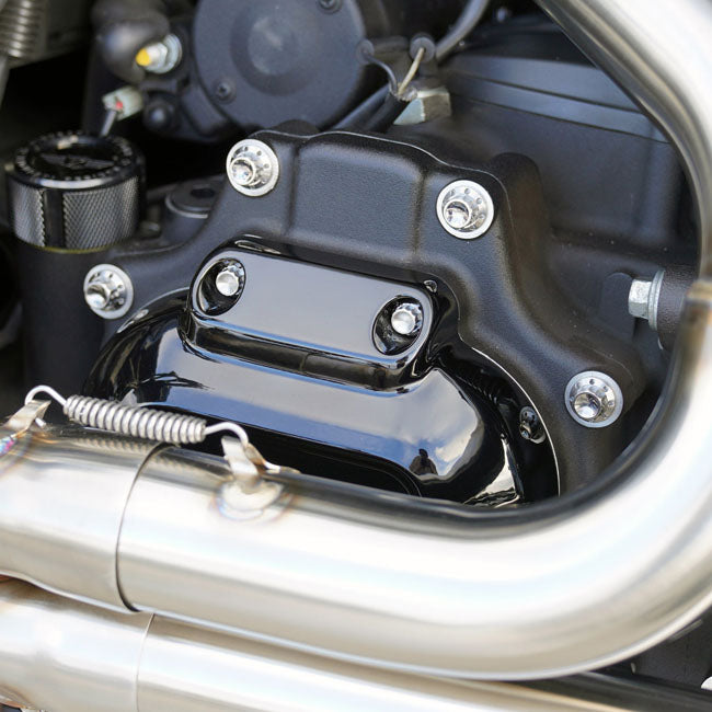 Arlen Ness, Titanium 12-Point Hardware Kit, Side Cover, Pol