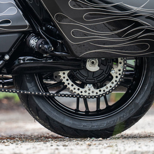 Arlen Ness,Jagged Cush Drive Chain Conversion Kit,Black