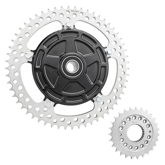 Arlen Ness,Jagged Cush Drive Chain Conversion Kit,Black