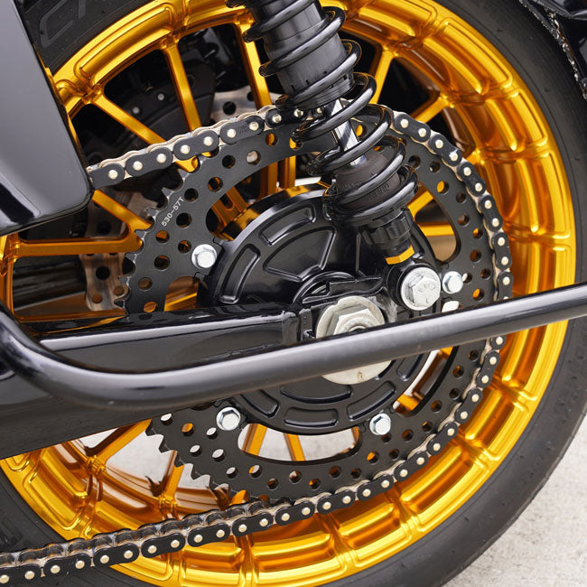 Arlen Ness,Jagged Cush Drive Chain Conversion Kit,All Black