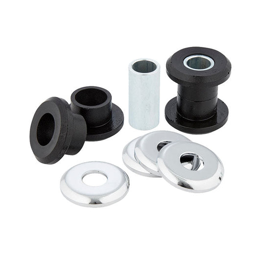 Arlen Ness, handlebar dampening kit Harder Chrome washers