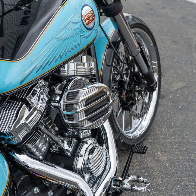 Arlen Ness, Sidekick Air Cleaner, Chrome