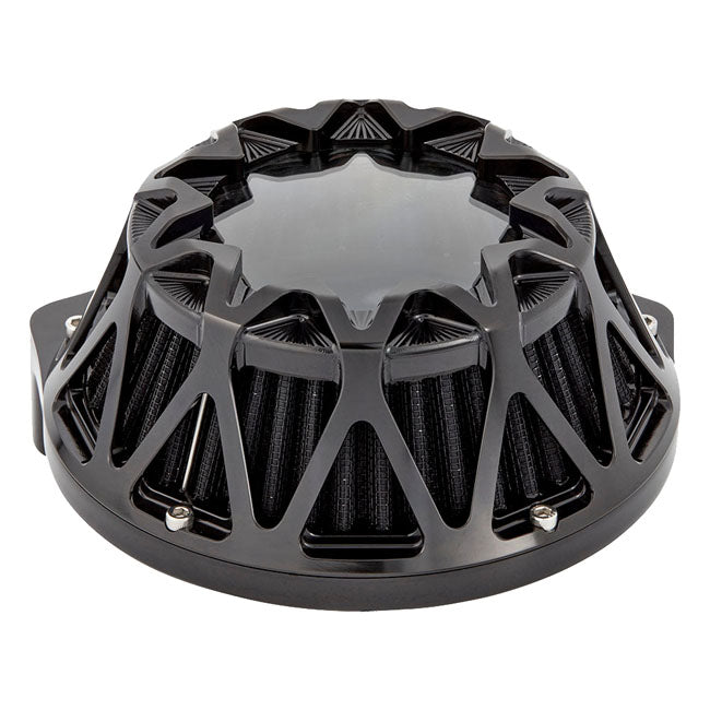 Arlen Ness, Crossfire Air Cleaner, All Black