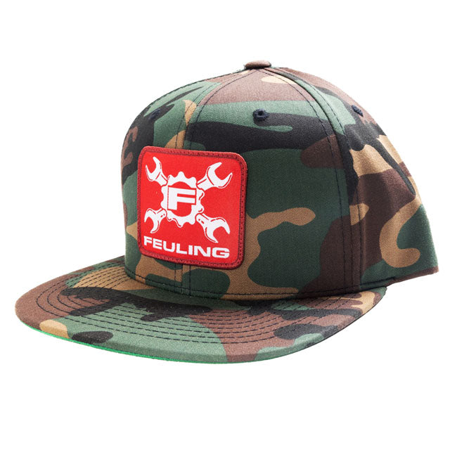 Feuling  Gear wrench snapback cap black