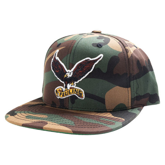 Feuling Eagle snapback cap camo