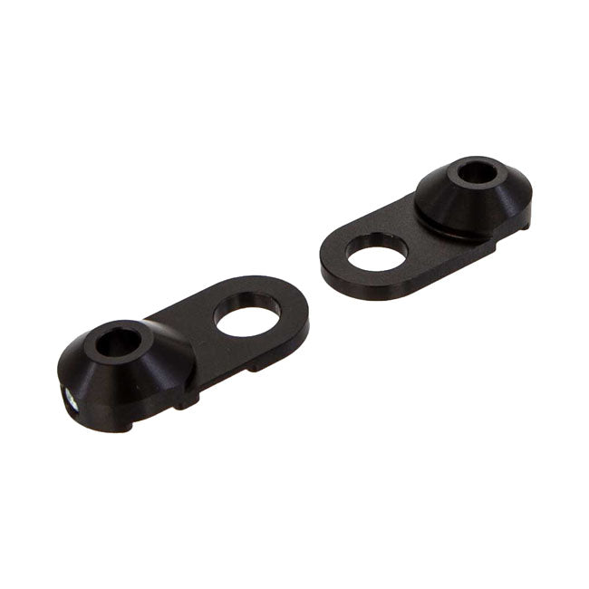 Rick''s Motorcycles, Indicator bracket front for Atto. Black