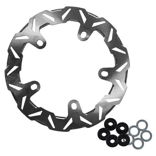 Kodlin by SBS, ''V-Design'' brake rotor front L/R Clear