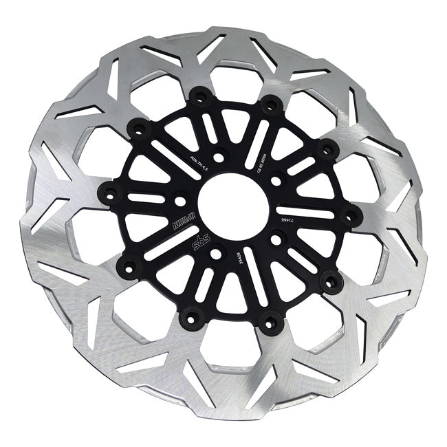Kodlin by SBS, ''V-Design'' brake rotor front L/R Clear