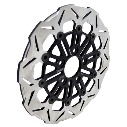 Kodlin by SBS, ''V-Design'' brake rotor rear. Black