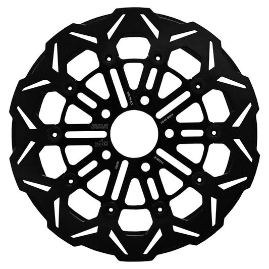 Kodlin by SBS, ''V-Design'' brake rotor rear. Clear