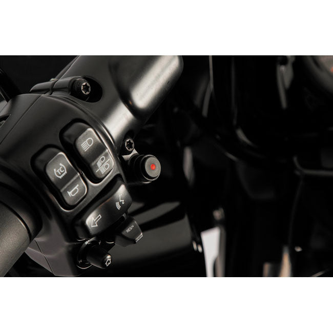 Track Series, 2-2 slip-on mufflers. Black. Big Shot
