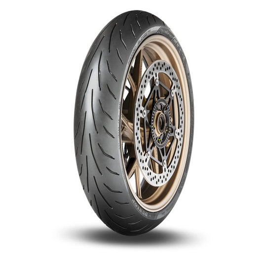 *24H EXTRA TRANSIT TIME* Dunlop, Front tire Qualifier Core 120/60 ZR17  (55W)