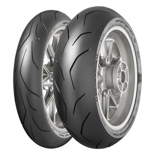 *24H EXTRA TRANSIT TIME* Dunlop, Front tire Sportsmart TT 120/70 ZR17 (58W)