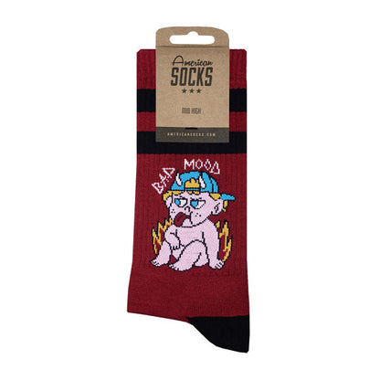 American Socks Bad Mood Mid High socks