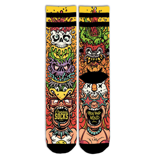 American Socks Open your Mind Signature socks
