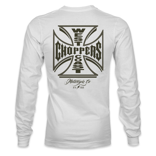 WCC Gangscript long sleeve white